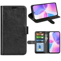 Honor X40i Wallet Case met Magnetische Sluiting - Zwart - thumbnail