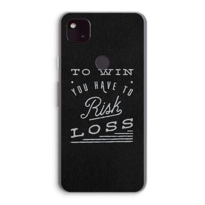 Risk loss: Google Pixel 4a 5G Transparant Hoesje