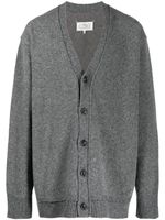 Maison Margiela cardigan à col v - Gris