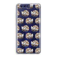 Slapende poes: Honor 9 Transparant Hoesje
