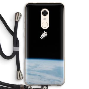 Alone in Space: Xiaomi Redmi 5 Transparant Hoesje met koord