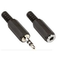 Bandridge Audioconnectorset 3.5 mm Zwart | 1 stuks - BPP400 BPP400 - thumbnail