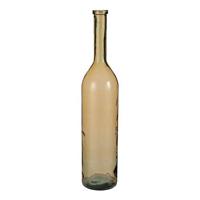 Mica Decorations Rioja Glazen Fles - H100 x Ø21 cm - Oker