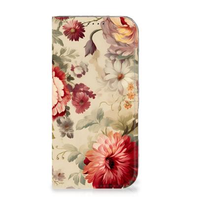 Smart Cover voor iPhone 16 Pro Bloemen