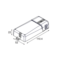 Modular - LED driver 350mA 18W L+TrE dim
