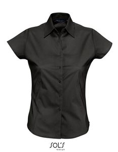 Sol’s L630 Ladies` Stretch-Blouse Excess Shortsleeve
