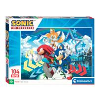 Clementoni legpuzzel super sonic, 104st.