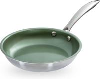 Diversen Just vegan koekenpan eco 20cm rvs groen Diversen Just vegan koekenpan eco 20cm rvs groen