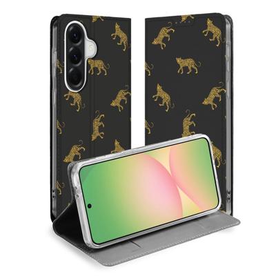 Book Wallet Case Samsung Galaxy A57 Leopards