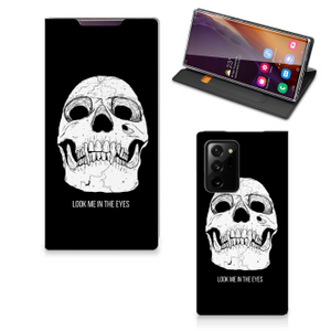 Mobiel BookCase Samsung Galaxy Note 20 Ultra Skull Eyes