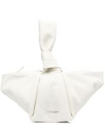 AMBUSH LOOP FOLDING HANDLE BAG OFF WHITE SILVER - Blanc