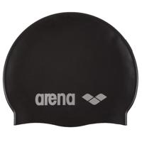 Arena Classic Silicone swimcap zwart/zilver