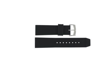 Horlogeband Zodiac ZO3701 Rubber Zwart 24mm