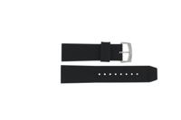 Horlogeband Zodiac ZO3701 Rubber Zwart 24mm