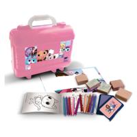 Multiprint Gabby&apos;s poppenhuis reis stempel- en kleurkoffer