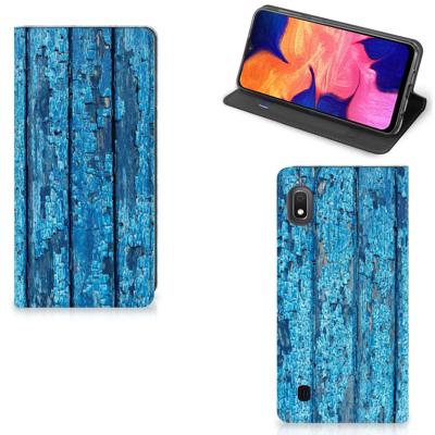 Samsung Galaxy A10 Book | Wallet Case | Wood Blue