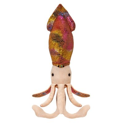 Speelgoed inktvis knuffel multicolor 50 cm