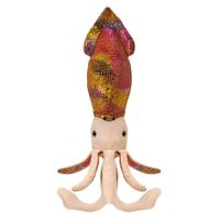 Speelgoed inktvis knuffel multicolor 50 cm