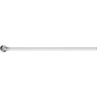PFERD TOOLS 21213057 Freesstift Bol Lengte 80 mm Afmeting, Ø 6 mm Werklengte 5 mm Schachtdiameter 3 mm