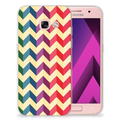 Samsung Galaxy A3 2017 | TPU bumper | Zigzag Multi Color Samsung Galaxy A3 2017 | TPU bumper | Zigzag Multi Color