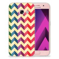 Samsung Galaxy A3 2017 | TPU bumper | Zigzag Multi Color