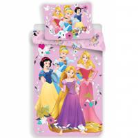 Disney Princess Pink - Dekbedovertrek - Eenpersoons - 140 x 200 cm - Multi - thumbnail