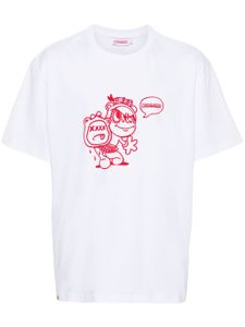 Charles Jeffrey Loverboy t-shirt en coton à logo floqué - Blanc