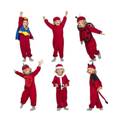 Kostuums voor Kinderen My Other Me Quick 'N' Fun Rood Zwart Blauw Maat 5-6 Jaar
