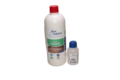 Blue Dolphin 2K Interieurlak mat & transparant
