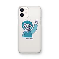 Zwaai: iPhone 12 mini Transparant Hoesje