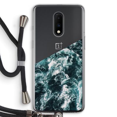 Zee golf: OnePlus 7 Transparant Hoesje met koord