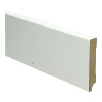 MDF Moderne plint 90x15 voorgelakt RAL9010 - lengte 240cm
