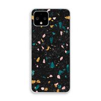 Terrazzo N°10: Pixel 4 Transparant Hoesje