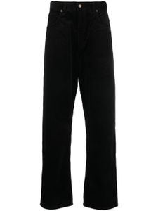 Société Anonyme pantalon côtelé Baggys à coupe ample - Noir