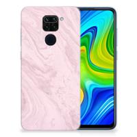 Xiaomi Redmi Note9 | TPU | Siliconen hoesje | Marble Pink - Origineel Cadeau Vriendin