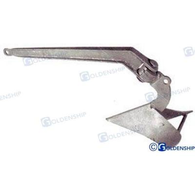 Anclas galvanizadas GS61022 - ANCLA ARADO 9 KG.