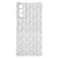 Samsung Galaxy M13 4G | M23 Doorzichtige Silicone Hoesje Stripes Dots