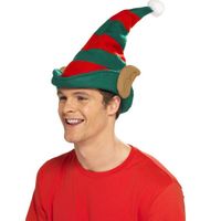 Kerst Elfen muts met oren - thumbnail