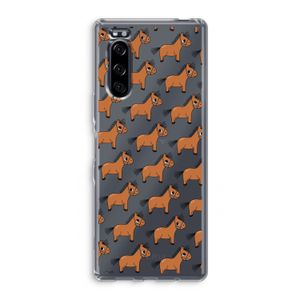Pony: Sony Xperia 5 Transparant Hoesje