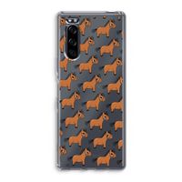 Pony: Sony Xperia 5 Transparant Hoesje