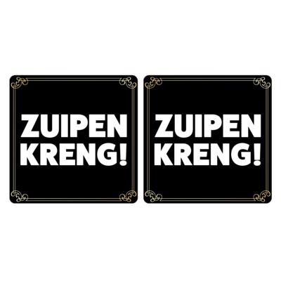 Fun bierviltjes Zuipen kreng 20 st