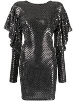 Karl Lagerfeld robe à ornements en sequins - Argent - thumbnail