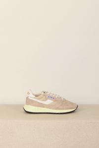 Autry sneakers Creme maat 36 Leer Reelwind Low Wom - Nylon/Crack