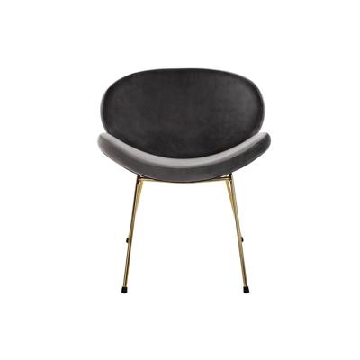 Stoel DKD Home Decor 62 x 58 x 73 cm Zwart Gouden Metaal