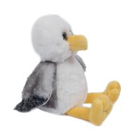Knuffeldier Meeuw - zachte pluche stof - premium kwaliteit knuffels - Vogels - 16 cm