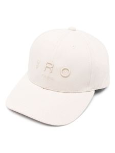 IRO casquette en coton à logo brodé - Tons neutres