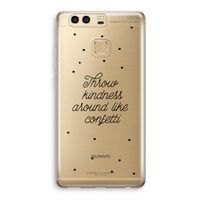 Confetti: Huawei P9 Transparant Hoesje