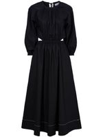 Proenza Schouler White Label robe Nora à dos-nu - Noir