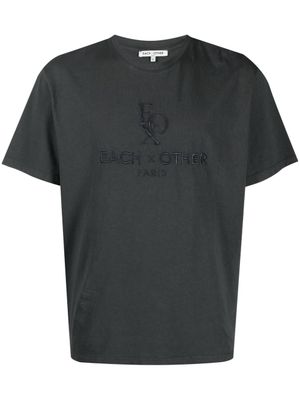 Each X Other t-shirt en coton à logo brodé - Bleu