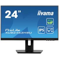 Iiyama ProLite XUB2463HSU-B1 LED-monitor Energielabel B (A - G) 59.9 cm (23.6 inch) 1920 x 1080 Pixel 16:9 3 ms HDMI, DisplayPort, Hoofdtelefoon (3.5 mm